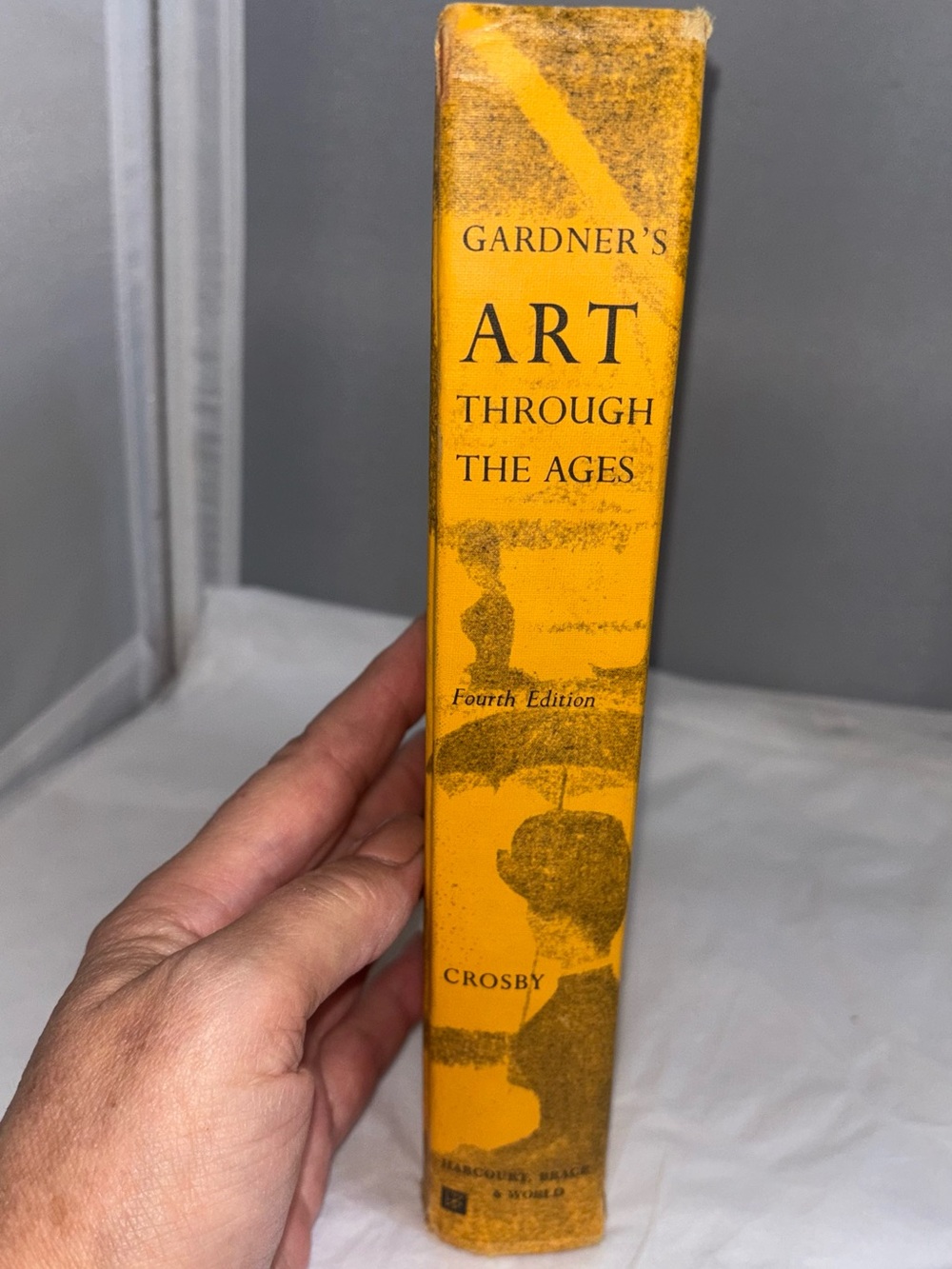 Art Through the Ages - Yellow Hardcover Book 1959
